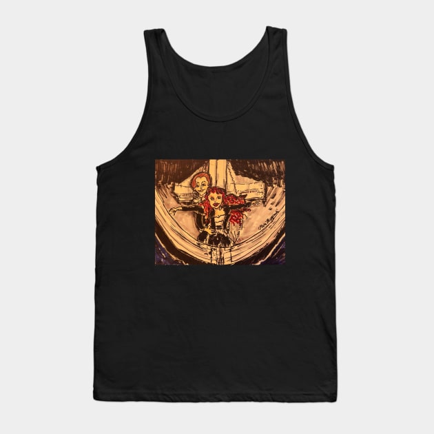 Titanic Leonardo DiCaprio Tank Top by TheArtQueenOfMichigan 